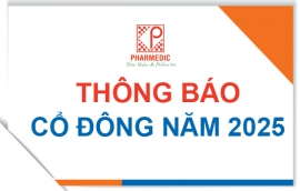 Thông báo cổ đông năm 2025