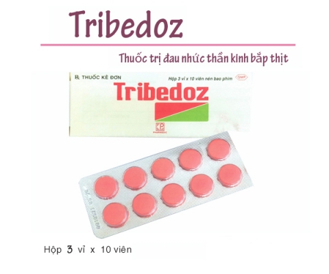 Công ty xin thông báo mặt hàng mới TRIBEDOZ (H/3 vỉ/10 Viên)