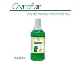 GYNOFAR (Chai 500ml) kể từ lô 03150819 sẽ thay đổi mẫu nhãn decal (hình ảnh đính kèm)