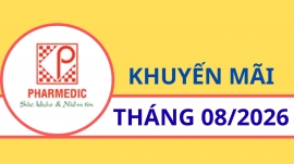 CHƯƠNG TRÌNH KHUYẾN MẠI THÁNG 8/2026