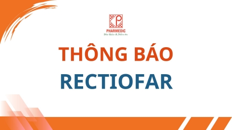 THÔNG BÁO ĐIỀU CHỈNH GIÁ SẢN PHẨM RECTIOFAR