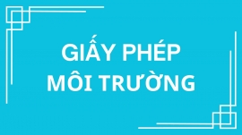 GIẤY PHÉP MÔI TRƯỜNG