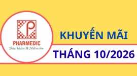 CHƯƠNG TRÌNH KHUYẾN MẠI THÁNG 10/2026