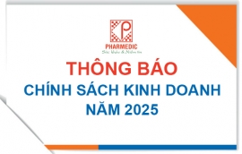 CHÍNH SÁCH KINH DOANH PHARMEDIC NĂM 2025