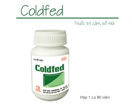 Thông báo các mặt hàng: COLDFED (lọ 80 viên) kể từ lô 0170522 sẽ bỏ in Số đăng ký trên nhãn decal và thay đổi giá bán buôn. COLDFED (VB/10 viên) sẽ thay đổi giá bán buôn