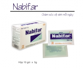 Công ty xin thông báo mặt hàng NABIFAR kể từ lô 0010322 sẽ thay đổi số đăng ký. (SĐK cũ: VD-15398-11; SĐK mới: VD3-160-21 theo QĐ số: 699/QĐ-QLD ngày 06/12/2021)