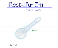 Thông báo mặt hàng thuốc: Rectiofar (Hộp/ 50 ống/ 3ml) kể từ lô 0320625 sẽ thay đổi mẫu nhãn bao bì (theo hình đính kèm)